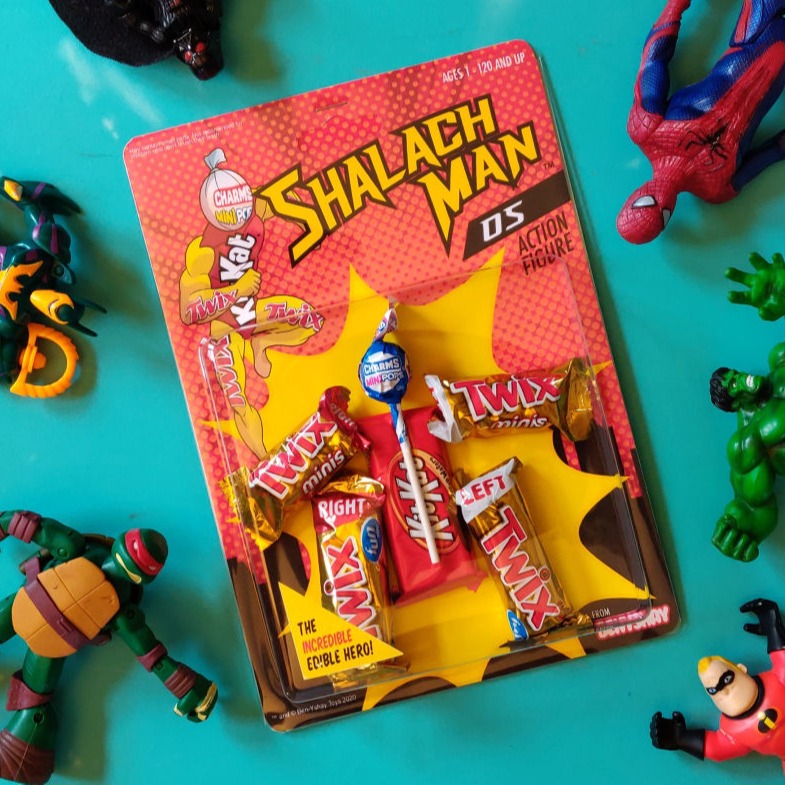 Action Figure Purim Candy